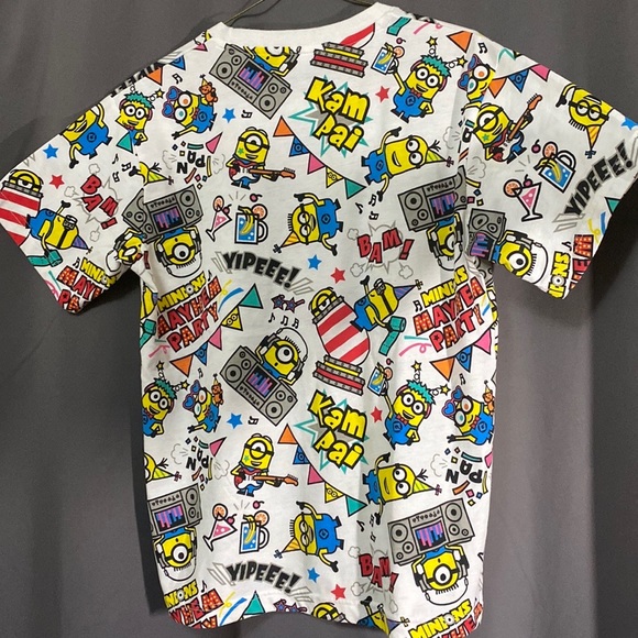 Universal Studios Japan Limited Edition Minions Party Shirt -Women US size Small - Picture 2 of 4